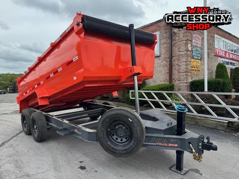 2026 Horizon Trailers 7'X14' 14K W/3.5FT SIDES Dump Trailer