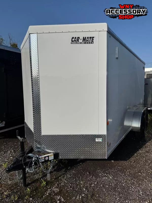 2026 Car Mate Trailers 7'X14'+6" EXTRA HEIGHT 7K W/RAMP Cargo / Enclosed Trailer