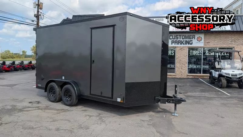 2026 Cargo Mate 7.5'X14'+12" EXTRA HEIGHT W/RAMP Cargo / Enclosed Trailer