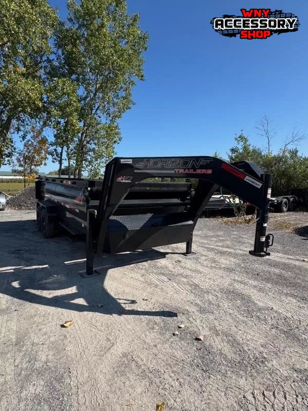 2026 Horizon Trailers 7'X16' 15.7K "GOOSENECK" Dump Trailer