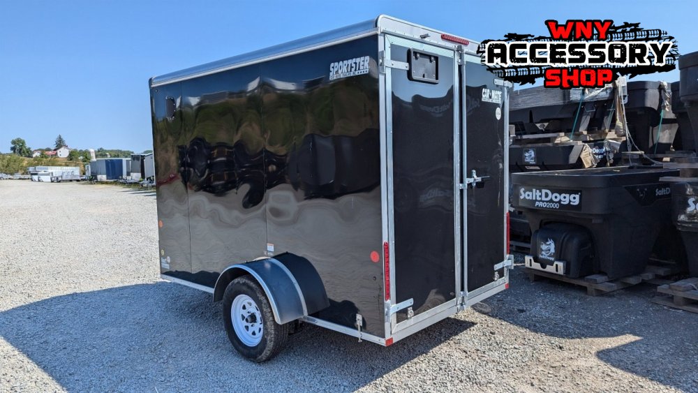 2026 Car Mate Trailers 6'X10'+6" EXTRA HEIGHT 3K W/BARN DOOR