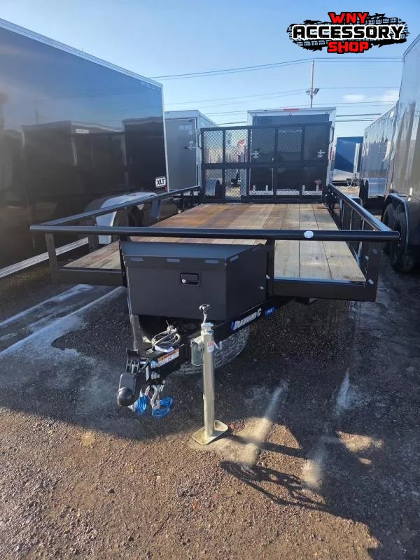 2026 Diamond C Trailers s 7'X14' 6K Utility Trailer