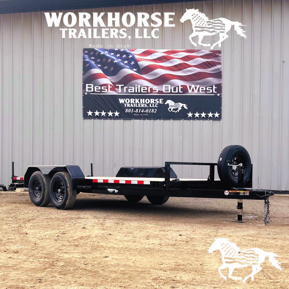 7x16 Tandem Car Hauler Value 10k **Free Spare**New 5ft Ramps