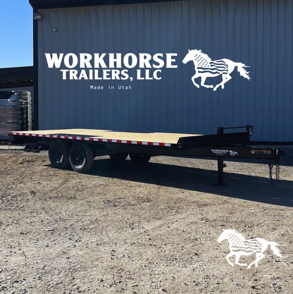 8.6x20Workhorse DeckOverEquipmentHauler Trailer15K