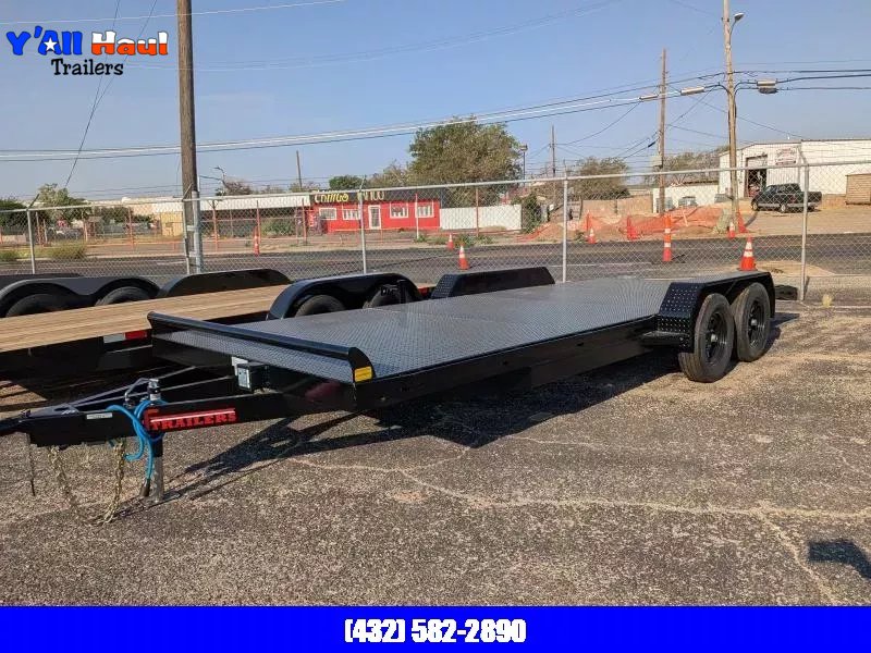 2025 HT Trailers 83X20 LIGHT Car Hauler STEEL FLOOR