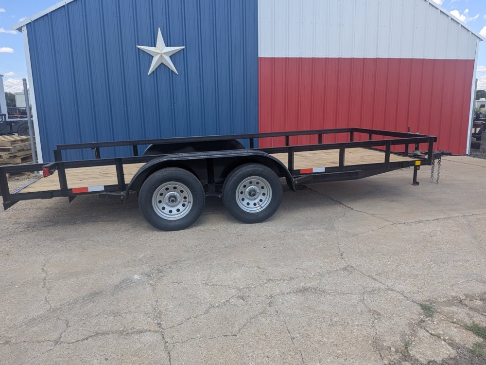 2026 C&M 76x16 classic Utility Trailer