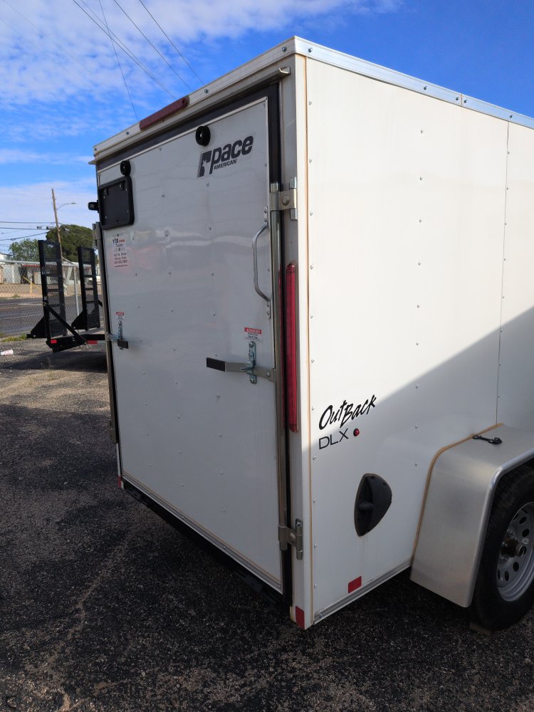 2026 Pace American 5X8 Single Enclosed Trailer