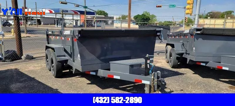 2026 Lamar Trailers 77x12 5.2k Dump Trailer W/ SPARE