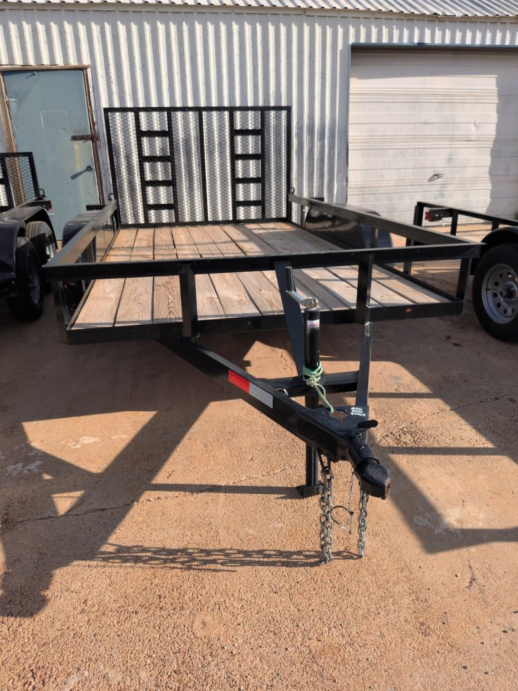 2026 C&M 76X12 Tandem Axle 4' Gate