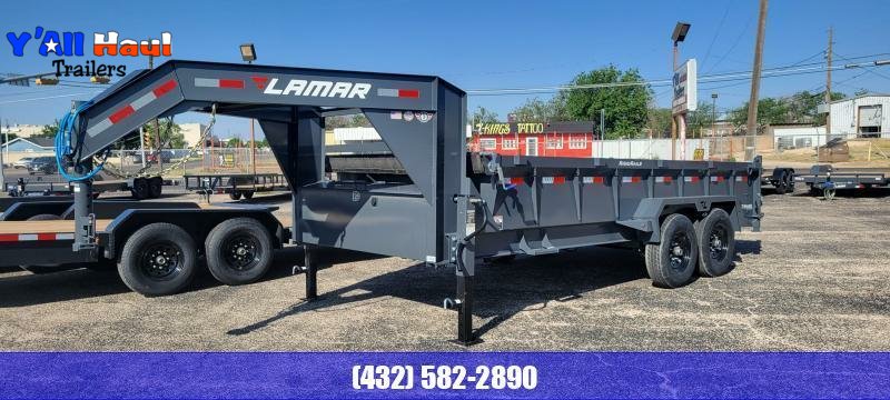 2025 Lamar Trailers 83x16 14K GN DUMP Dump Trailer