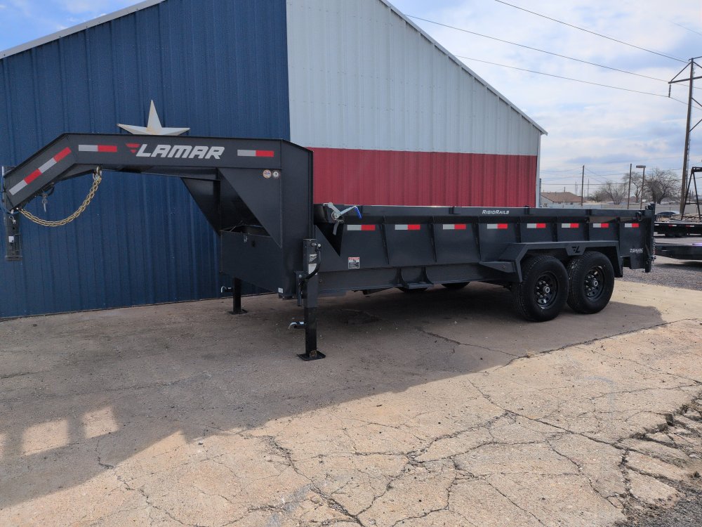 2025 Lamar Trailers 83x16 14K GN DUMP Dump Trailer