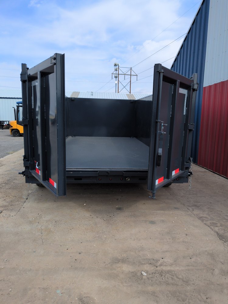 2025 Lamar Trailers 83x14 14K Gooseneck 3' Sides Dump Trailer