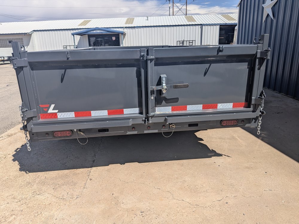 2026 Lamar Trailers 83x14 14K 24" sides Dump Trailer W/ SPARE
