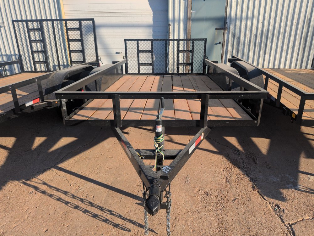 2026 C&M 76X12 Tandem Axle Dovetail Gate