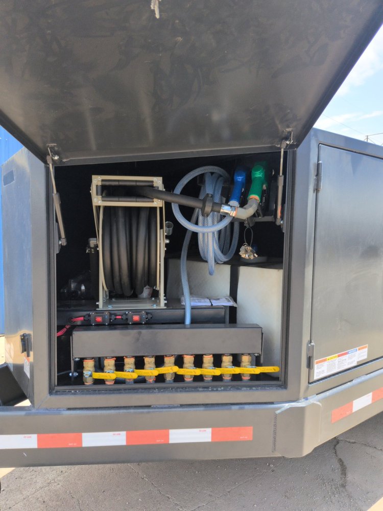 2026 Buckshot 5X14 FUEL TANK Trailer w/ Spare