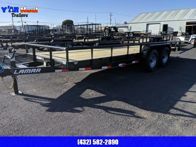 2025 Lamar 83X18 7K Utility Trailer W/ SPARE
