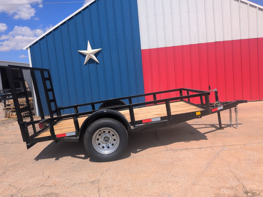 2025 C&M 5x10 Single 4'Gate Utility Trailer