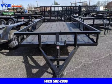 2026 C&M 82X18 Tandem Dovetail Gate W/ BRAKES