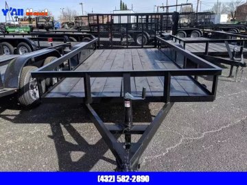 2026 C&M 76X16 Tandem Dovetail Gate