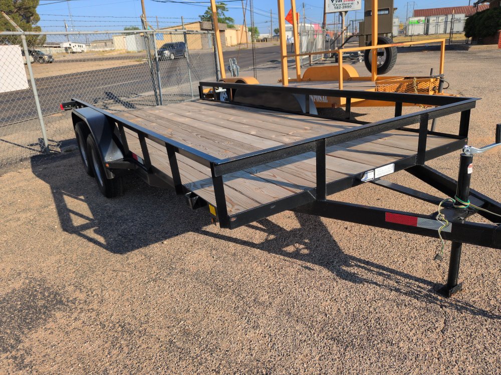 2025 C&M 82x16 classic Utility Trailer