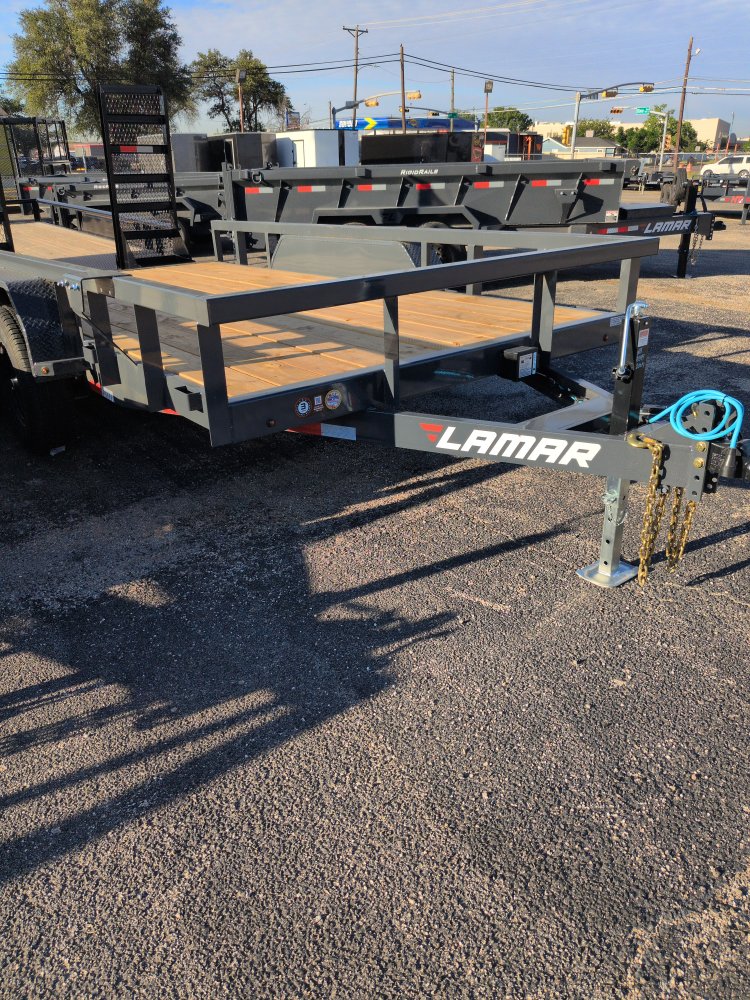 2026 Lamar 83x14 5.2K axles w/ spare