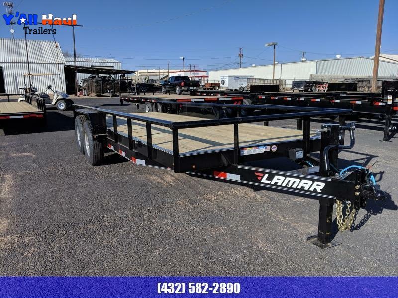 2026 Lamar 83X16 7K Utility Trailer W/ SPARE