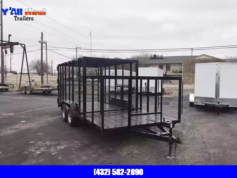 2026 C&M 76x18 Port-A-Pot Trash Trailers