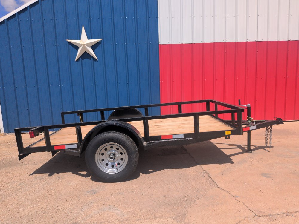 2026 C&M 5x10 Single Utility Trailer