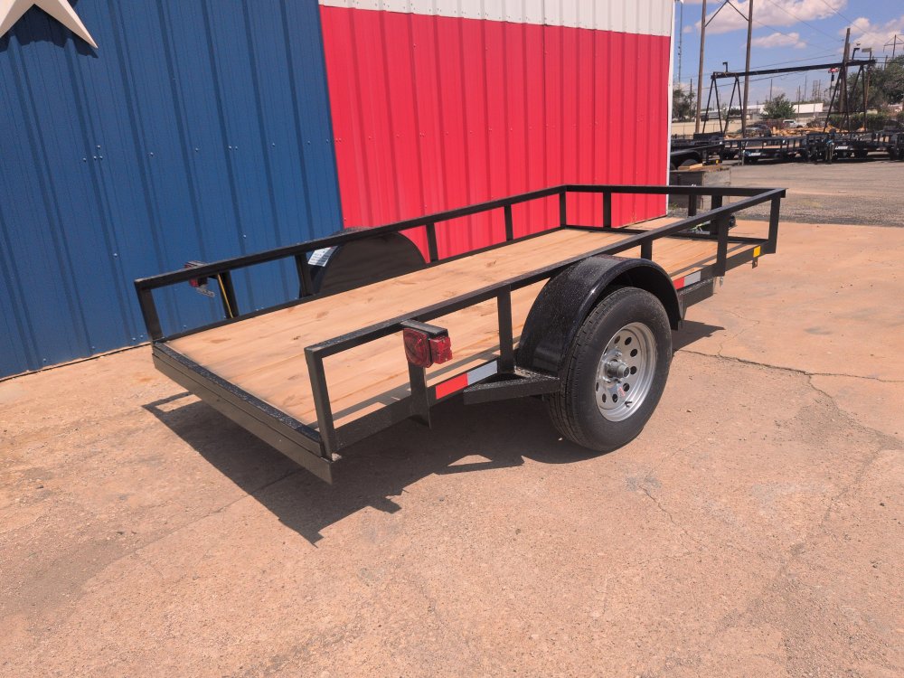 2026 C&M 5x10 Single Utility Trailer