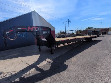 2027 HT Trailers 102X40 Gooseneck 7K axles Monster Ramps