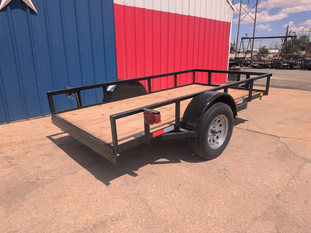 2026 C&M 5x10 Single Utility Trailer