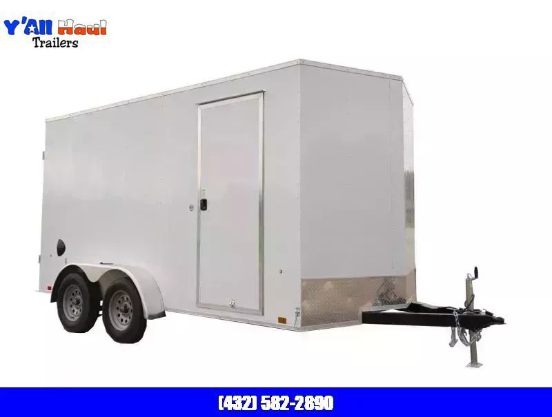 2026 Pace American Tandem 6X12 Single Charcoal Enclosed Trailer