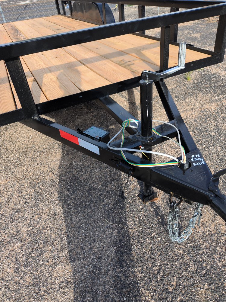 2026 C&M 82x20 Pipe Top Ramps Brake