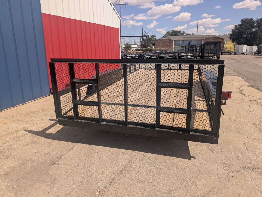 2026 C&M 76X16 Tandem Dovetail Gate