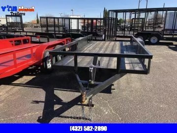 2026 C&M 76x16 classic Utility Trailer