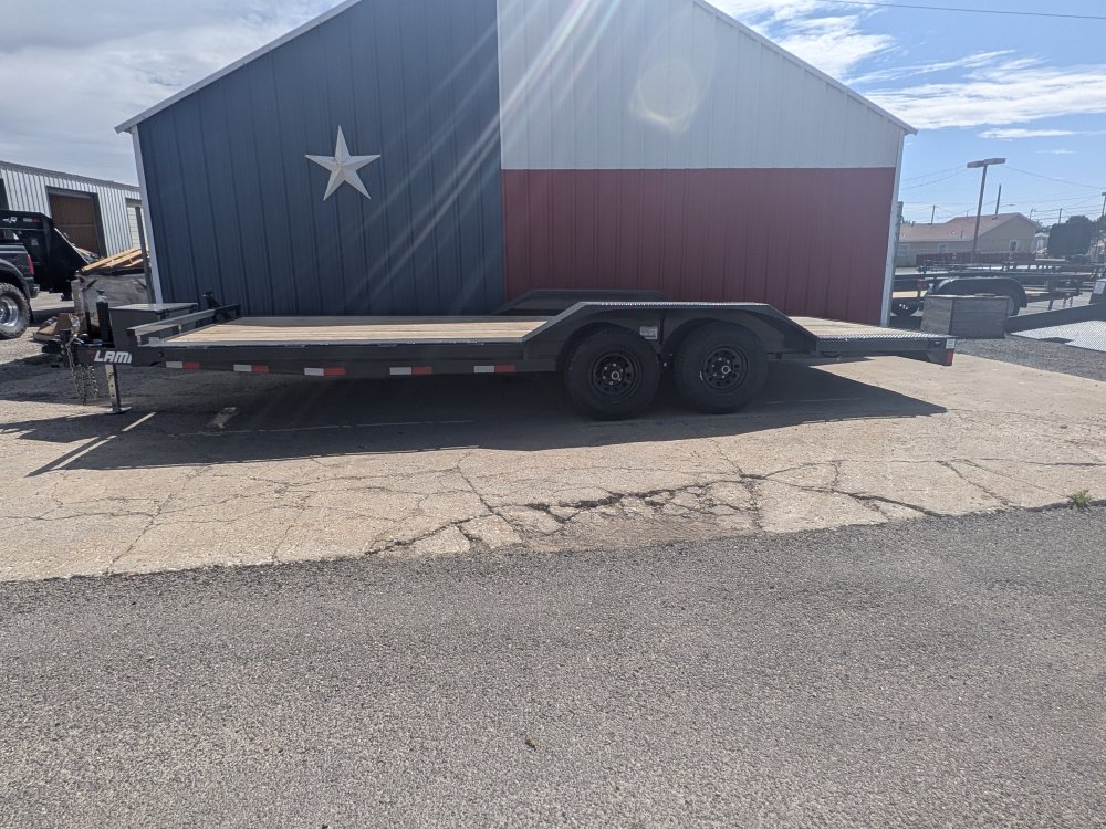 2026 Lamar 102x20 Car Hauler 5.2K Axles Drive over fenders