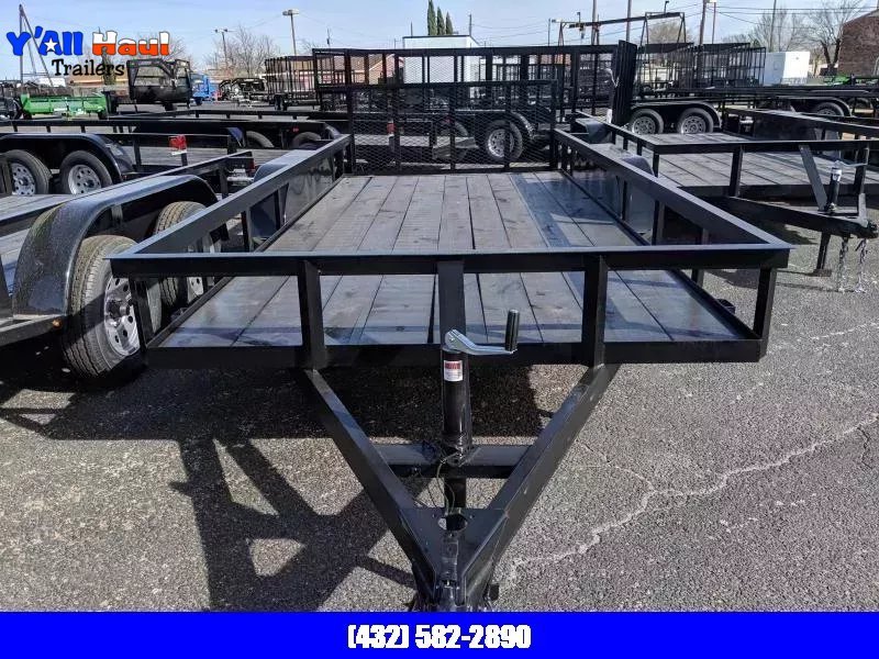 2025 C&M 82X18 Tandem Dovetail Gate