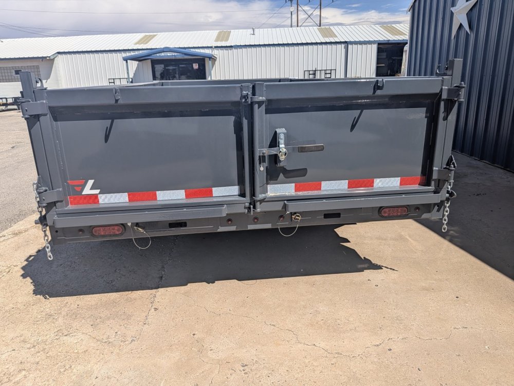 2026 Lamar Trailers 83x14 14K 24" sides Dump Trailer W/ SPARE