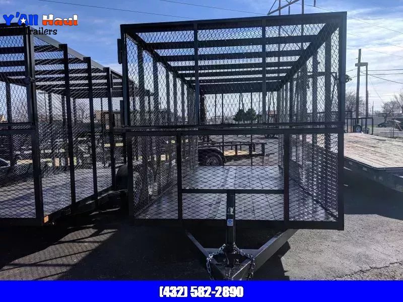 2026 C&M 76x16 Trash Trailers