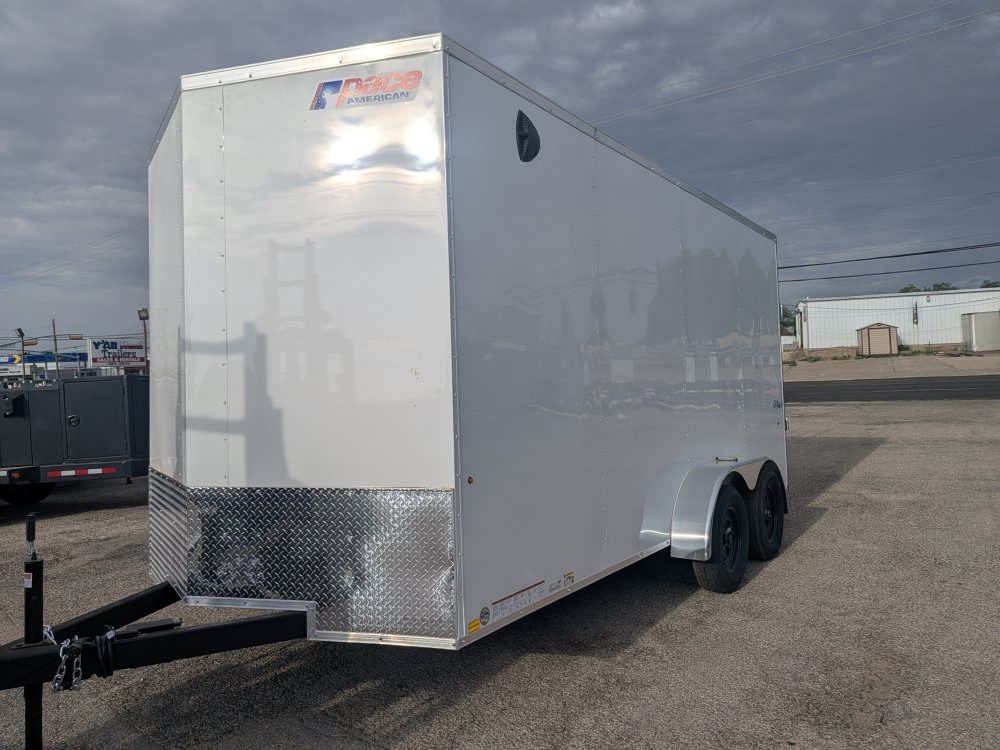 7'x16' Pace American Enclosed Cargo