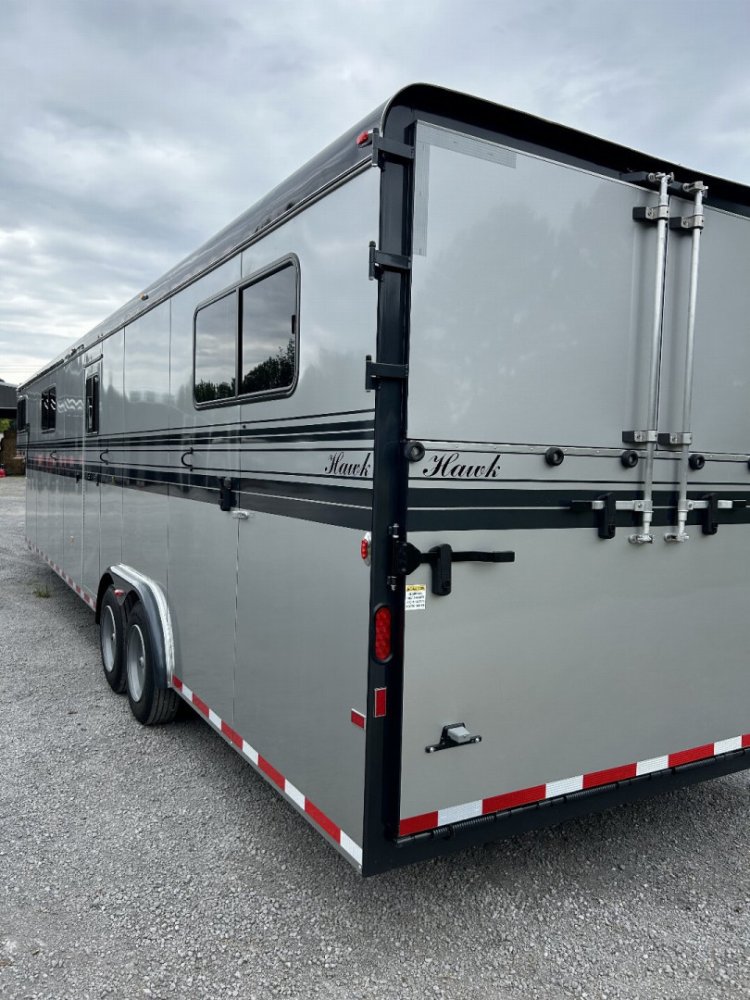 2026 Hawk 6H Head to Head Horse Trailer