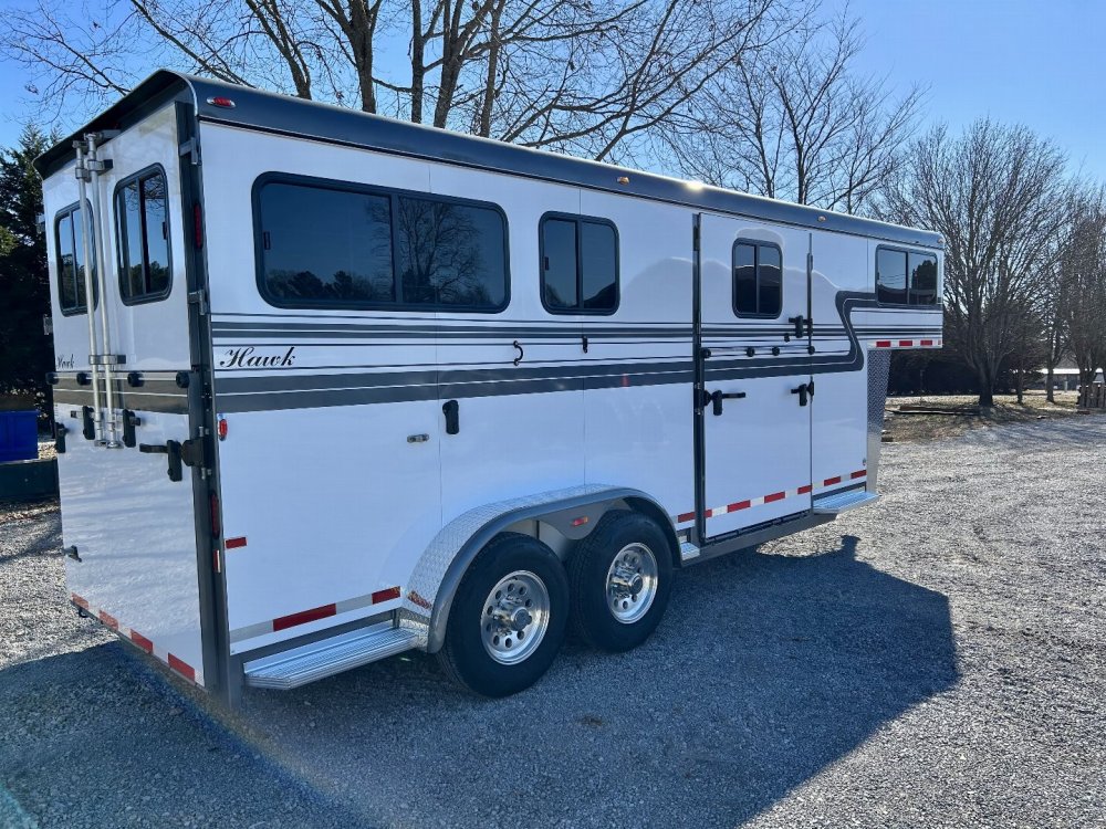 2025 Hawk 137 Elite Gooseneck Horse Trailer
