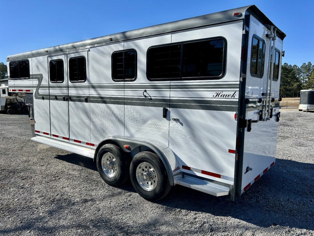 2025 Hawk 137 Elite Gooseneck Horse Trailer