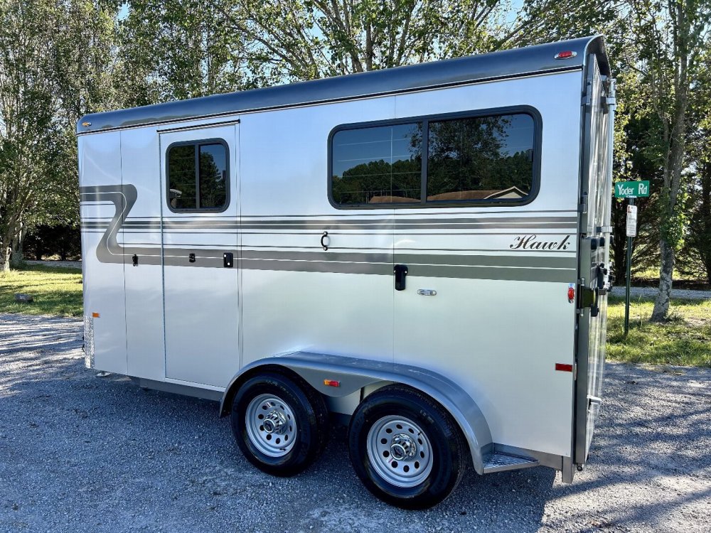 2025 Hawk 100C Horse Trailer