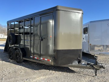 2026 Valley 6' 8"x18' Livestock Trailer