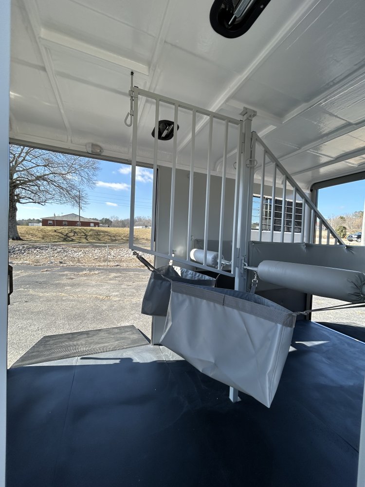 New 2026 Hawk Trailers 2 Horse w/Dress & Side Ramp 7'8" Tall