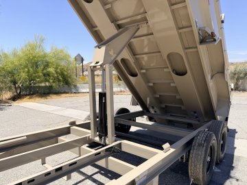 7x16 Iron Bull DTB14 Fully Loaded Dump Trailer | 48" High Sides | 14,999 LB GVWR