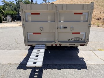 7x16 Iron Bull DTB14 Fully Loaded Dump Trailer | 48" High Sides | 14,999 LB GVWR