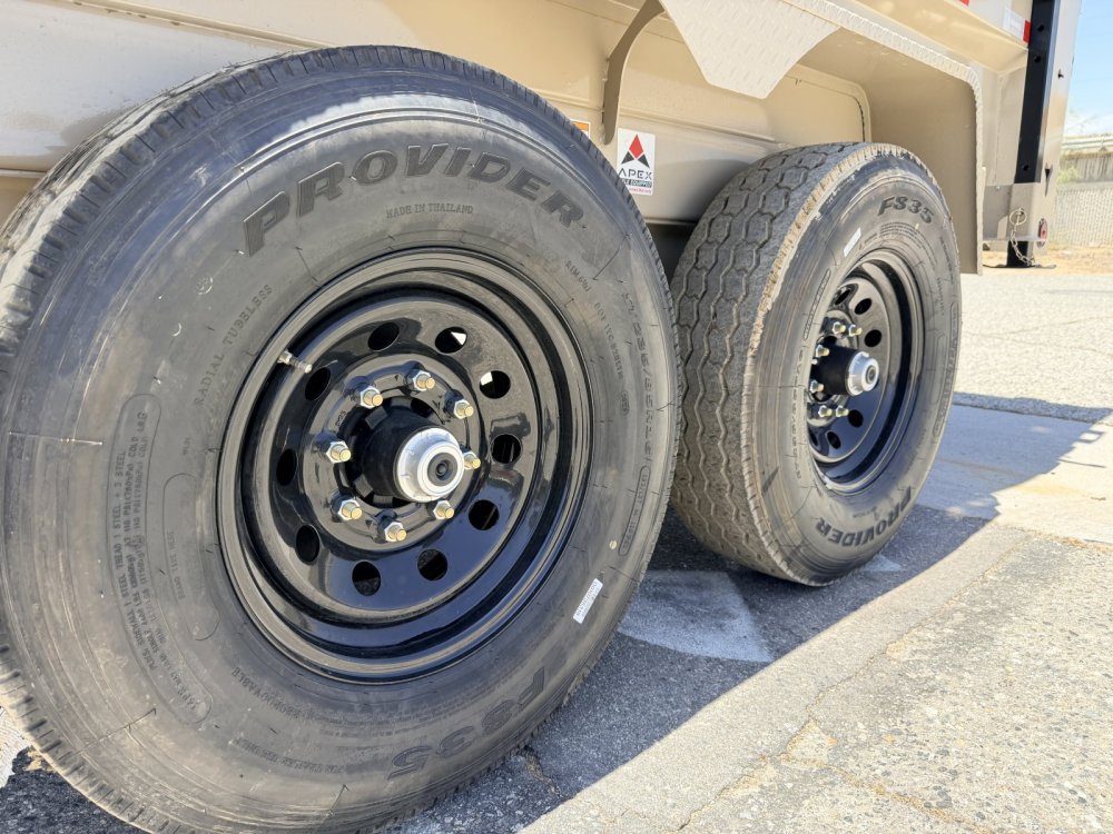 7x16 Iron Bull DTB14 Fully Loaded Dump Trailer | 48" High Sides | 14,999 LB GVWR