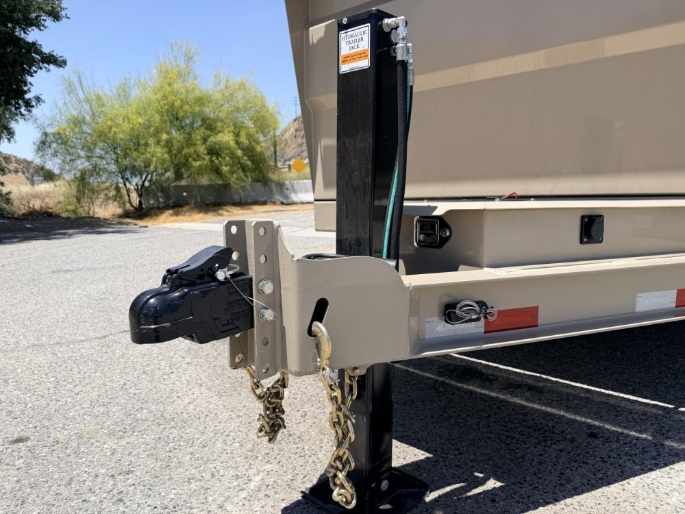 7x16 Iron Bull DTB14 Fully Loaded Dump Trailer | 48" High Sides | 14,999 LB GVWR